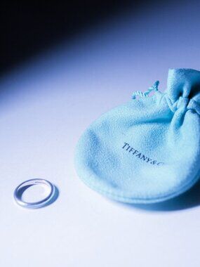 Tiffany & Co. Enamel Stripe Ring